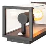 QUADRULO SENSOR WL E27 outdoor surface-mounted wall light - Image 2