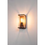 QUADRULO SENSOR WL E27 outdoor surface-mounted wall light - Image 7