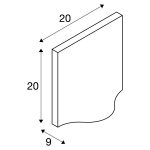 VILUA L WL Outdoor recessed wall light - Image 8