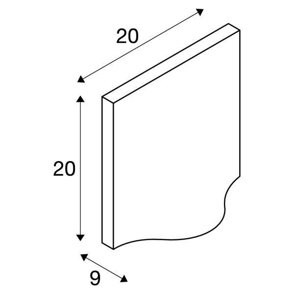 VILUA L WL Outdoor recessed wall light - Image 8