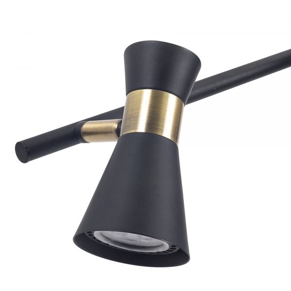 DE-0174-NEG Eufo 4 Bodies Ceiling fixture - Image 2