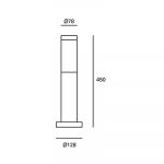 Koral 450mm Bollard — изображение 2