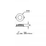 Hide Ø105mm Downlight - Image 2