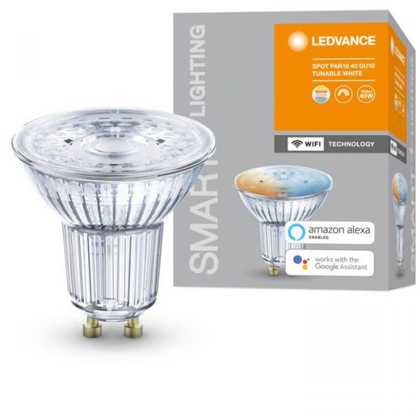 Bulb Ledvance Smart WiFi PAR16 5W/TW GU10 - Image 1