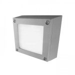 LERRY LED 16 surface mounted silver grey/blue 230V LED 1W IP54