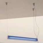 FLOU 21 pendant blue matte acrylic 230V G5 21W - Image 2