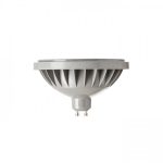 LED ES111  grey  230V LED GU10 12W 45°  3000K - Image 2