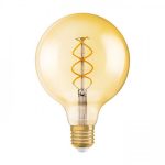 OSRAM Vintage Globe 125 SPIRAL amber 230V E27 LED EQ25 2000K