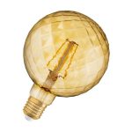 OSRAM Vintage Globe 125 DECO  amber 230V E27 LED EQ40 2500K