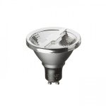 ALFA 69  silver grey chrome 230V GU10 LED 6W 24°  4000K - Image 2