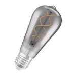 OSRAM Vintage Edison SPIRAL  smoke-colored 230V E27 LED EQ15  1800K - Image 3