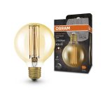 OSRAM Globe 80 DIMM amber 230V E27 LED EQ60 2200K - Image 2
