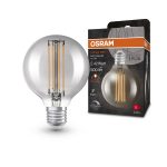 OSRAM Globe 80 DIMM smoke-colored 230V E27 LED EQ42 1800K - Image 2