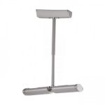 CRICKET II surface mounted  brushed aluminum/chrome 230V G9 2x5W