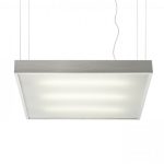 STRUCTURAL 55x55 pendant  brushed aluminum 230V 2G11 3x36W - Image 3
