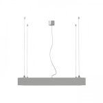 STRUCTURAL 55x55 pendant  brushed aluminum 230V 2G11 3x36W - Image 5