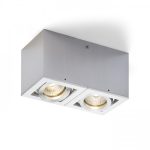 BERIT II ceiling aluminum 230V GU10 2x50W