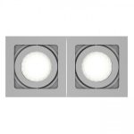 BERIT II ceiling aluminum 230V GU10 2x50W - Image 2