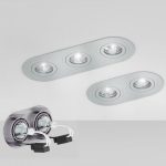 BIZZ II directional brushed aluminum 12V GU53 2x50W - Image 5