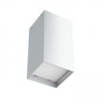 MEA ceiling angular  brushed aluminum 230V LED E27 15W - Image 2
