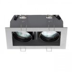 MONE II directional silver grey 12V GU53 2x50W - Image 4