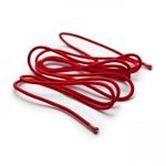FIT 3x075 4m textile cable red  230V
