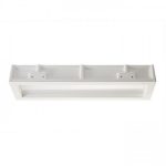 TRAFFIC FRAMELESS oblong plaster 230V G5 2x14W - Image 2