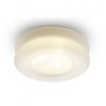 OSONA S round recessed satinated acrylic 230V/350mA LED 3x1W 3000K
