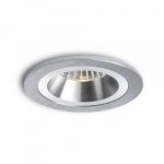 MAYDAY CC recessed brushed aluminum 230V/700mA LED 9W 2700K