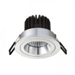 MAYDAY CC recessed brushed aluminum 230V/700mA LED 9W 2700K - Image 4