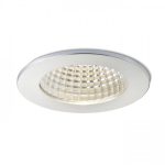 MAYDAY B 11 recessed polished aluminum 230V/500mA LED 9W 2700K
