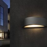 LESA wall black  230V LED E27 15W IP54 - Image 2
