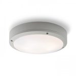 SONNY ceiling silver grey  230V LED E27 2x15W IP54 - Image 2