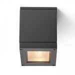 QUADRA M ceiling anthracite grey  230V LED E27 8W IP54 - Image 2