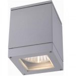 QUADRA M ceiling silver grey  230V LED E27 8W IP54 - Image 2