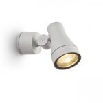 DIREZZA wall silver grey  230V LED GU10 8W IP54