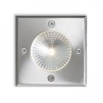 RIZZ SQ 105   stainless steel 230V LED 3W 96° IP65  3000K - Image 2