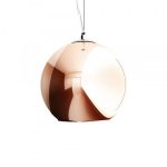 BEAU MONDE 25 pendant  copper-tinted glass 230V LED E27 15W - Image 3