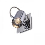 BUGSY I wall chrome-tinted glass 230V GU10 50W - Image 2