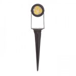 GUN on spike black 230V LED 3x1W 30° IP65 3000K - Image 3