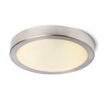 BARRY ceiling matt nickel 230V 2GX13 22W IP44