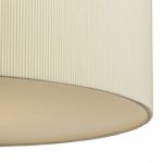 LALO 40 pendant cream white matt nickel 230V LED E27 3x15W - Image 2