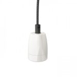 FABIO pendant set black/white porcelain 230V LED E27 15W - Image 4