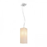 LUCIA 30x10 pendant  satinated glass/chrome 230V LED E27 15W - Image 2