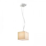 LUCIA 15x15 pendant  satinated glass/chrome 230V LED G9 5W - Image 2