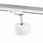 PIXIE for 3-circuit tracks white chrome 230V LED GX53 7W - Image 4