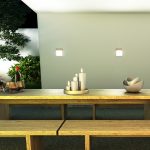 VERIA wall silver grey 230V LED 6W 116° IP54 3000K - Image 4