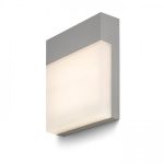 VERIA wall silver grey 230V LED 6W 116° IP54 3000K - Image 5