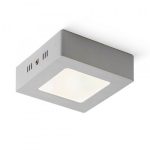 SLENDER SQ 12 surface mounted matt nickel 230V LED 6W 3000K