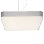 MENSA SQ 48 pendant  brushed aluminum 230V LED 56W  3000K - Image 2